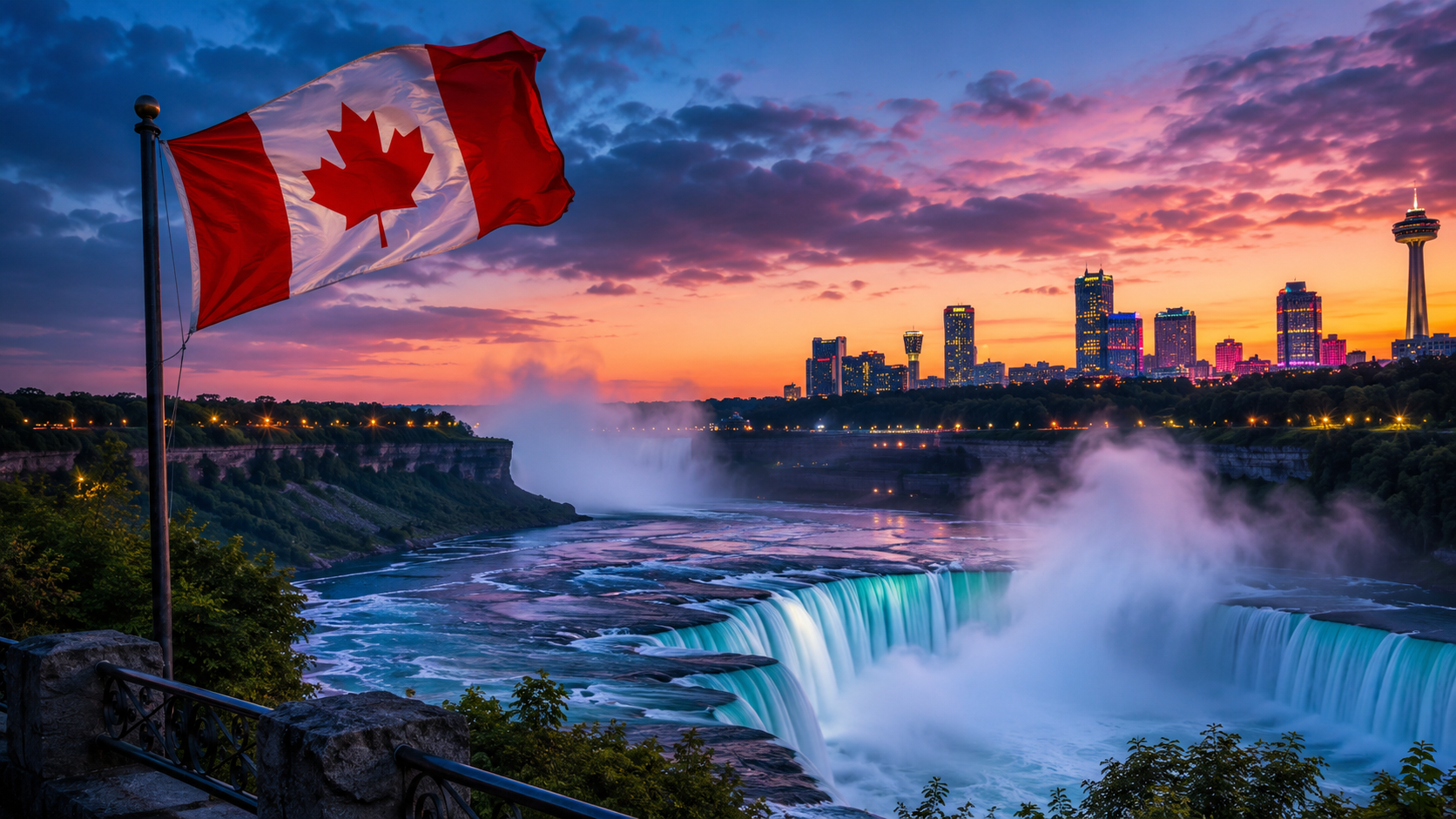 Visual wilayah Canada untuk NIAGARA POOLS